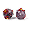 Handmade Lampwork Enamel Beads X1-LAMP-T023-23G-3