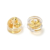 Rack Plating Brass Ear Nuts KK-M269-07G-2