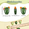 5Pcs Handmade Porcelain Beads PORC-YW0001-64-3