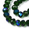 Electroplate Glass Beads Strands EGLA-A034-T10mm-L27-2