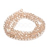 Transparent Glass Beads EGLA-A035-T4mm-B22-2