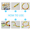 Tibetan Style Toggle Clasps TIBE-PH0004-84-5