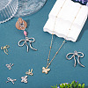 10Pcs 10 Styles Alloy Pendants FIND-TA0008-92-8