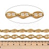 Ion Plating(IP) 304 Stainless Steel Nuggets Link Chains CHS-S012-19G-2