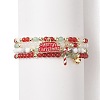 4Pcs 4 Style Natural & Synthetic Mixed Gemstone Stretch Bracelets Set BJEW-JB09212-1