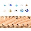 150Pcs 3 Colors Resin Beads RESI-FS0002-28-5