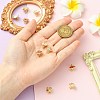 9Pcs 3 Colors Brass Enamel Charms KK-CJ0014-16-4