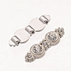 Alloy Grade A Rhinestone Spacers ALRI-H046-N-3