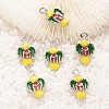 Christmas Decoration Alloy Enamel Pendants ENAM-K037-PJ019-07P-2