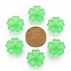 Transparent Frosted Acrylic Bead Caps MACR-S371-04A-734-3