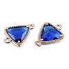 Transparent K9 Glass Connector Charms GLAA-N038-60-F08-2