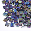 Electroplate Opaque Glass Seed Beads SEED-S023-20C-05-1