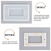 Rectangle Socket Panel Silicone Mould DIY-OC0003-66-5