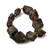 Raw Rough Natural Dragon Blood Beads Strands G-Z087-B09-3