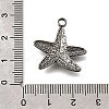 304 Stainless Steel Pendants STAS-H477-02D-P-3