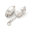 925 Sterling Silver Box Clasps STER-C005-12C-P-2