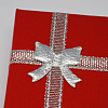 Valentines Day Wife Gifts Packages Cardboard Jewelry Set Boxes with Bowknot and Sponge Inside CBOX-R013-1-3