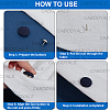 36Pcs Flat Round Cloth Cap Nail Buttons BUTT-CY0001-34A-6