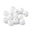 Bright Glazed Porcelain Beads PORC-D300-A25-1