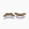 Tibetan Style Alloy Beads X-TIBEB-A11-3712-AB-FF-2