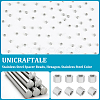 Unicraftale 80Pcs 304 Stainless Steel Spacer Beads STAS-UN0050-36-5