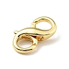 Brass Double Opening Lobster Claw Clasps KK-G416-53G-2