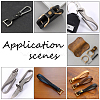 4Pcs 4 Colors 304 Stainless Steel D-Ring Anchor Shackle Clasps STAS-UN0039-07-7
