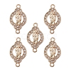 Religion Alloy Connector Charms with Crystal Rhinestone FIND-YW0003-47-3