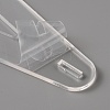 Transparent Acrylic Earring Display Stands EDIS-WH0029-16A-2