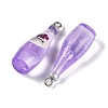 Transparent Resin Pendants RESI-D074-03E-2