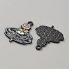 Zinc Alloy Enamel Pendants ENAM-CJC0021-20H-2