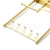 Rectangle Iron Jewelry Display Stands ODIS-F001-01G-4