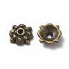 Tibetan Style Alloy Caps MLF0664Y-NF-2