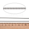 304 Stainless Steel Curb Chains CHS-M009-11P-04-2