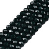 Opaque Solid Color Glass Beads Strands LS-EGLA-A034-P4mm-D12-1