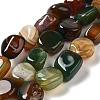 Natural Agate Beads Strands G-H295-D01-05-2