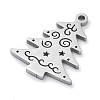Christmas Theme Anti-Tarnish 304 Stainless Steel Pendants STAS-R003-04P-03-2