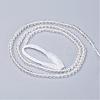 Natural Quartz Crystal Beads Strands G-D166-B-2mm-3