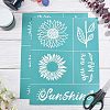 Self-Adhesive Silk Screen Printing Stencil DIY-WH0173-021-T-5