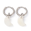 304 Stainless Steel Huggie Hoop Earrings EJEW-JE04404-02-2