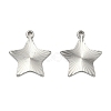 304 Stainless Steel Pendants STAS-C167-08G-P-1