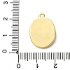 Brass Enamel Pendants KK-C119-19B-01-3