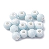 Bright Glazed Porcelain Beads PORC-D300-A31-1
