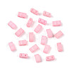 2-Hole Baking Paint Glass Seed Beads SEED-S023-17B-23-1