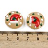 Christmas Handmade Lampwork Enamel Beads LAMP-C020-03A-4