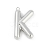 304 Stainless Steel Pendants STAS-I325-146P-K-1