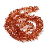 Spray Painted Transparent Glass Beads Strands GLAA-P060-01B-03-2