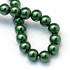 Baking Paint Glass Pearl Round Bead Strands X-HY-Q003-10mm-75-4