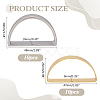 20Pcs 2 Colors Alloy Napkin Ring AJEW-PH0012-16-2