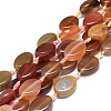 Natural Banded Agate/Striped Agate Beads Strands G-L544-010A-1